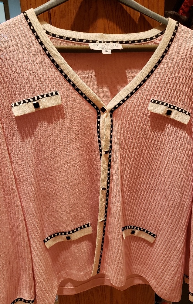 St. John Marie Gray knit